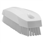 Vikan Hygiene nagelborstel, wit, harde vezels, 130mm.